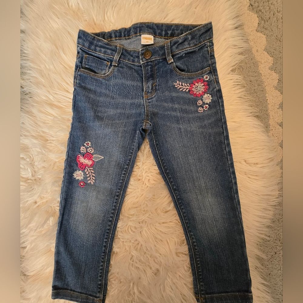 Gymboree Floral Denim